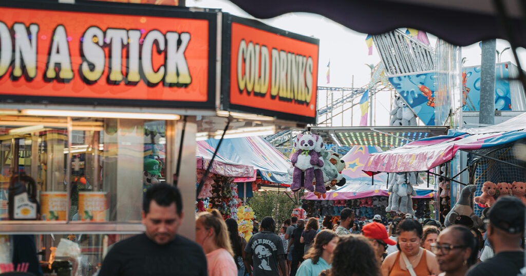 State Fair Crowd