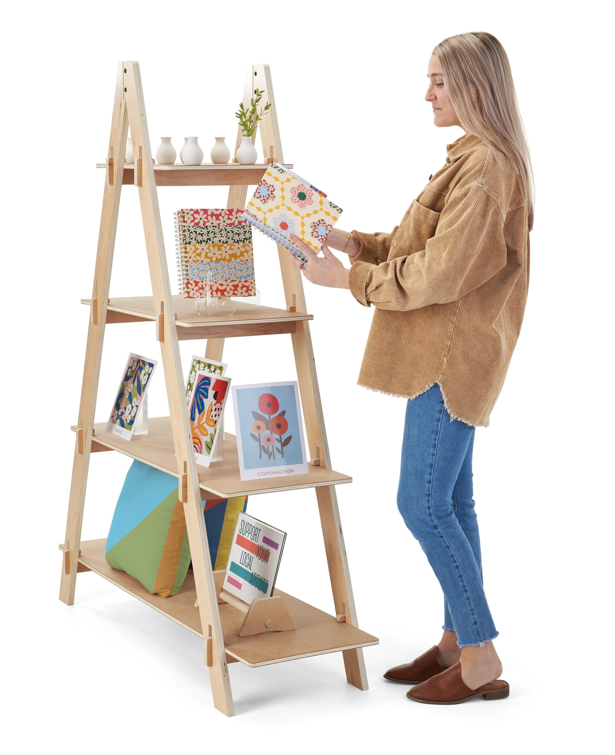 Tall Retail Shelf